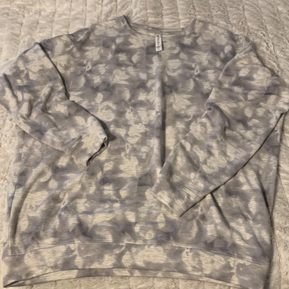 Athleta printed balance sweatshirt
